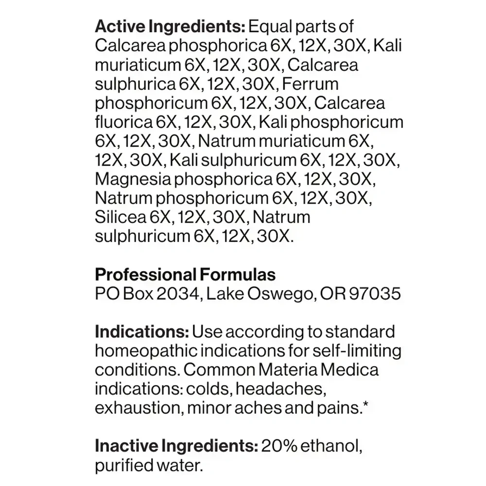 Product image for Cell Salt Combination.