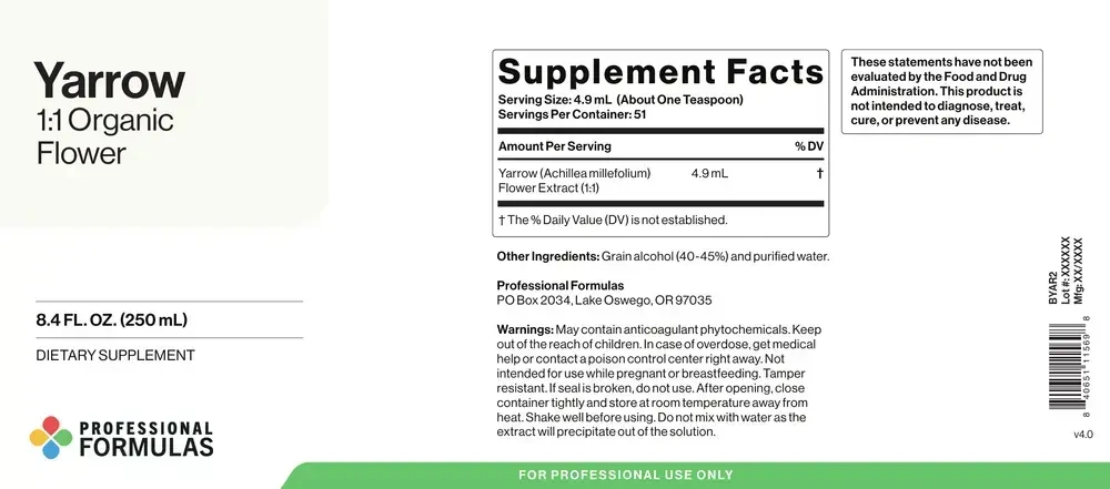 Product image for Yarrow (Achillea millefolium).