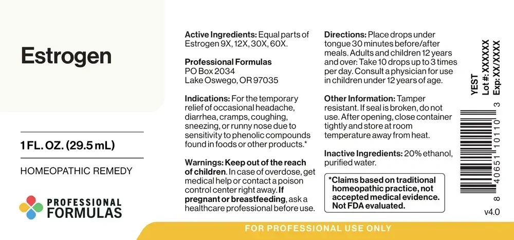 Product image for Estrogen.