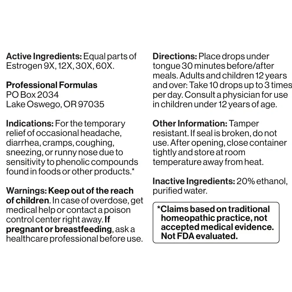 Product image for Estrogen.