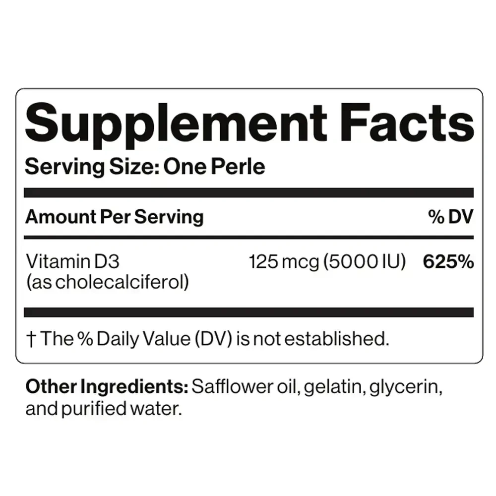Product image for Vitamin D3 5,000 IU.