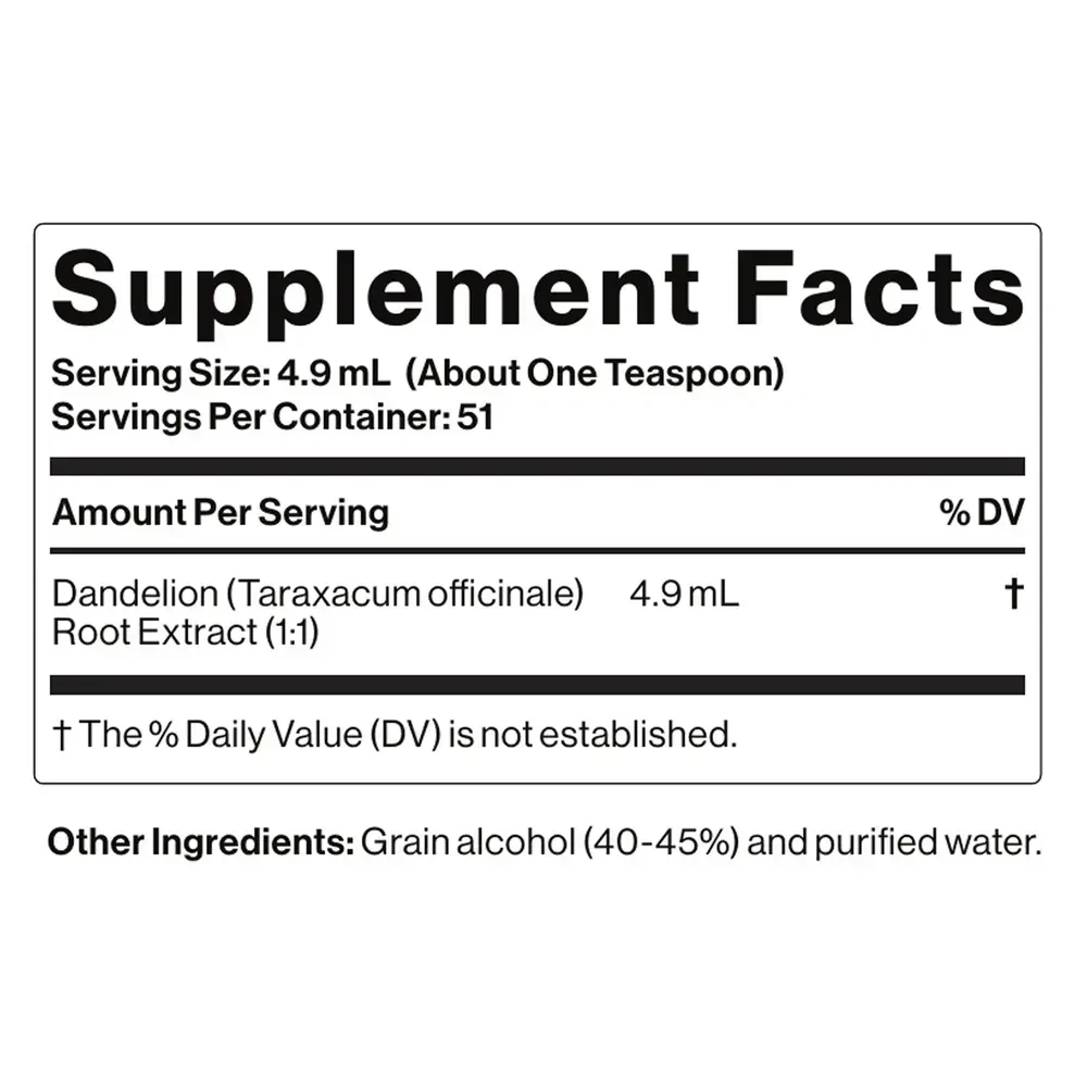Product image for Dandelion (root) - Taraxacum officinale.