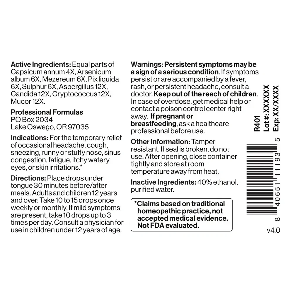 Product image for Fungus Nosode Combo.