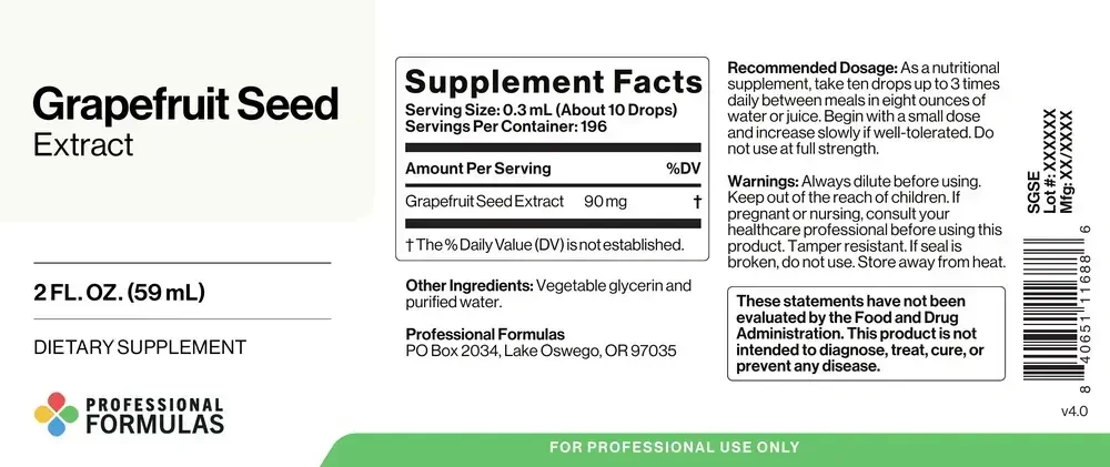 Product image for Grapefruit Seed Extract.