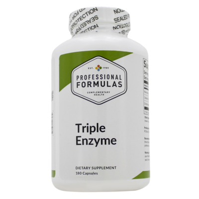 Triple Enzyme Formula 180 capsules