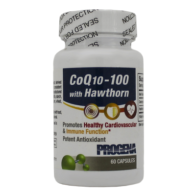 CoQ10 100mg w/Hawthorn 60 capsules