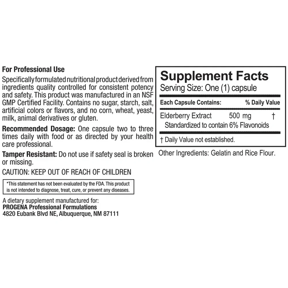 Product image for Elderberry Extract.