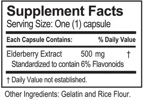 Product image for Elderberry Extract.