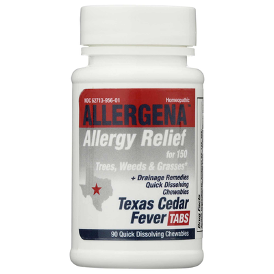 Allergena TX Cedar Fever Allergy Tabs product image