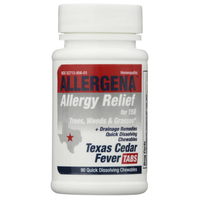 Allergena TX Cedar Fever Allergy Tabs