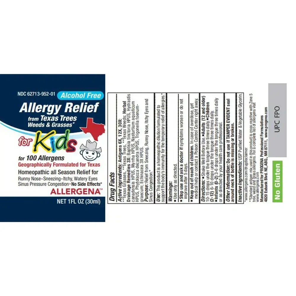 Product image for Allergena Texas Trees KIDS.