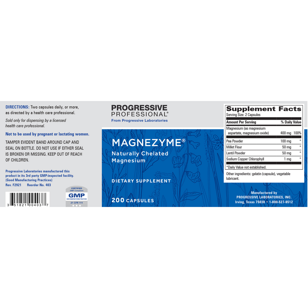 Product image for Magnezyme 400mg.