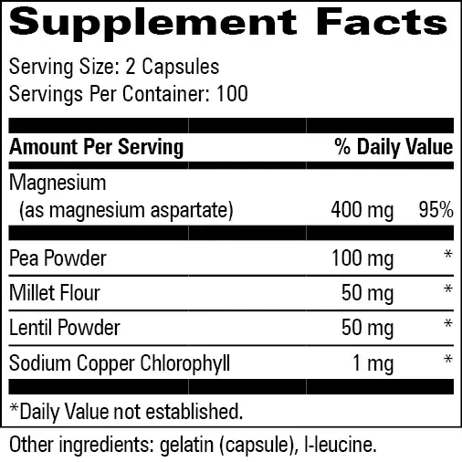 Product image for Magnezyme 400mg.