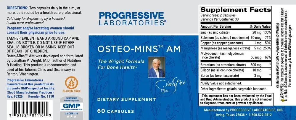 Product image for Osteo-Mins AM.