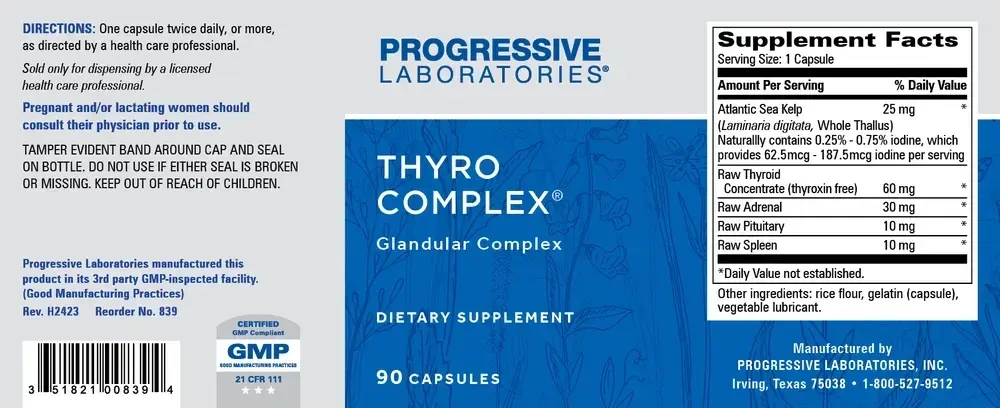 Product image for Thyro Complex.