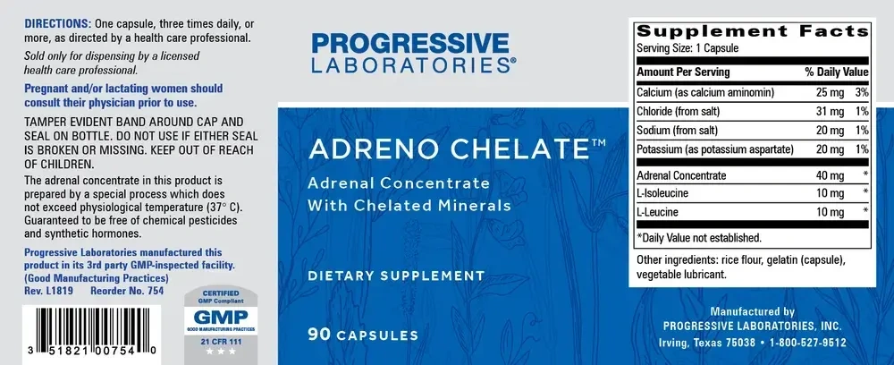 Product image for Adreno Chelate.