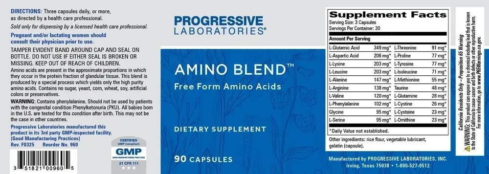 Product image for Amino Blend.