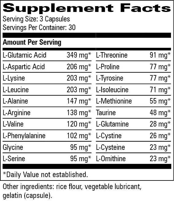 Product image for Amino Blend.