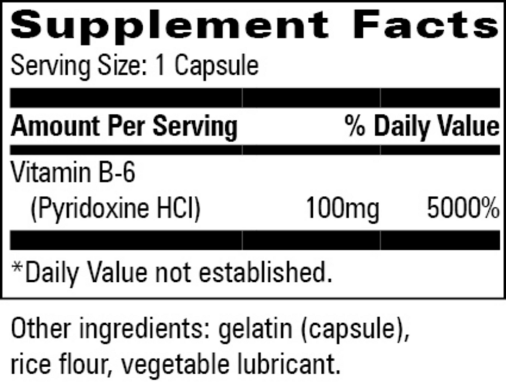 Product image for Vitamin B-6.