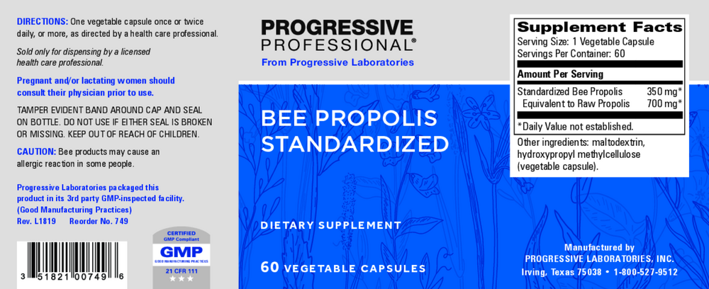 Product image for Bee Propolis&#x2F;Standardized.