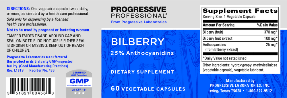 Product image for Bilberry.
