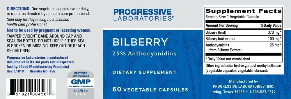 Product image for Bilberry.