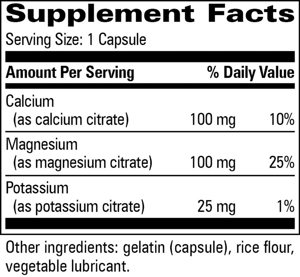 Product image for C-M-K Citrate.