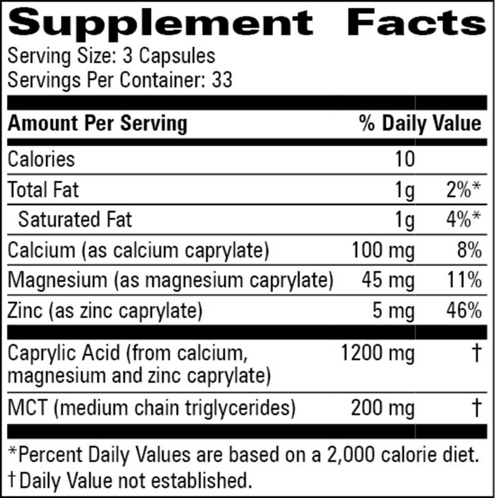 Product image for Caprylate Complex.