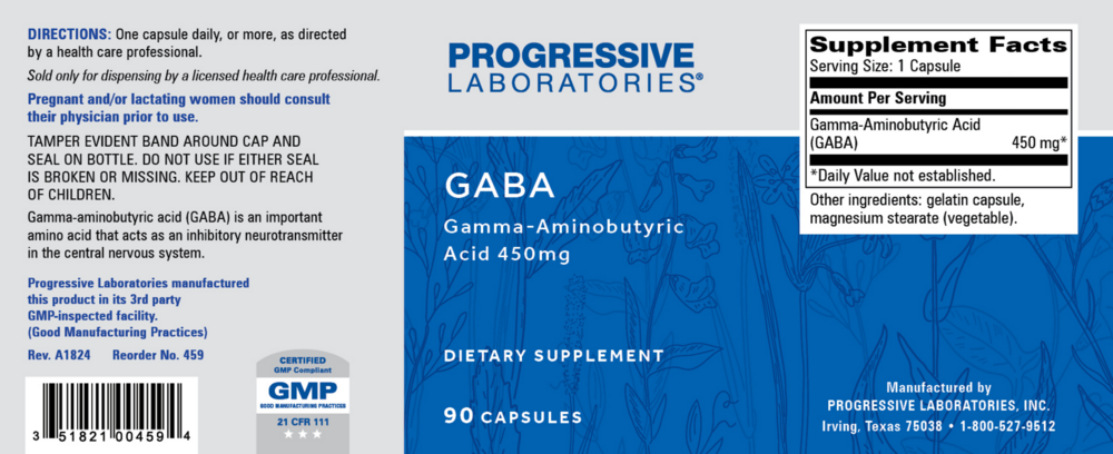 Product image for Gaba 450mg.