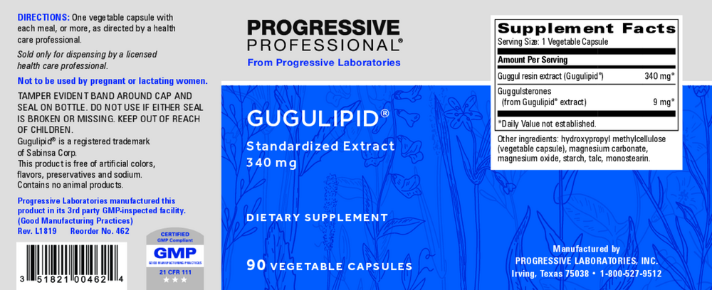 Product image for Gugulipid.