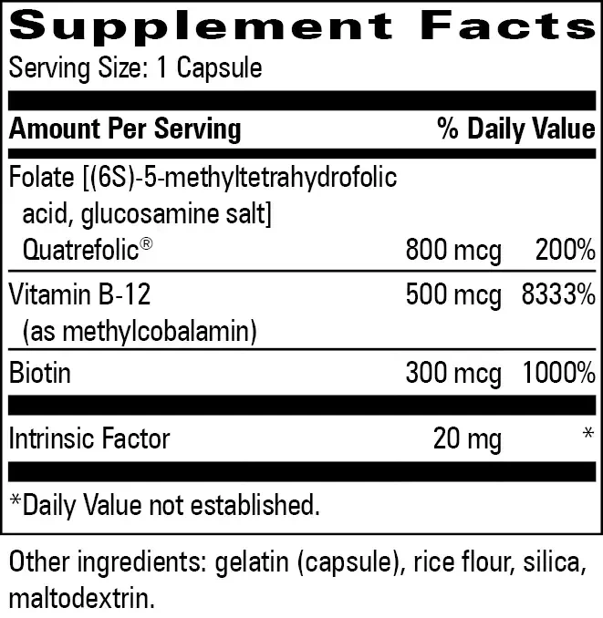 Product image for B-12 Intrinsic Factor.