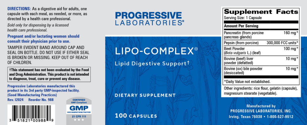 Product image for Lipo-Complex.