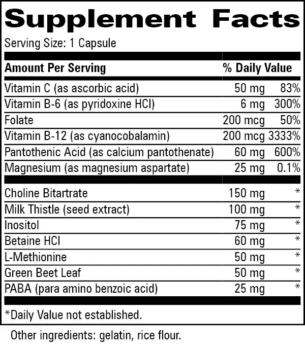 Product image for Lipotrope.
