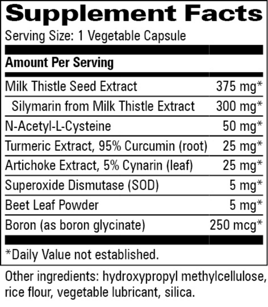 Product image for Milk Thistle Complex.