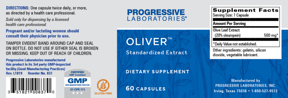 Product image for Oliver 500mg.