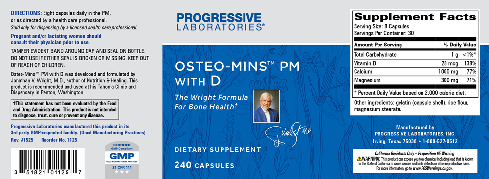 Product image for Osteo-Mins PM with D.