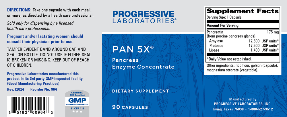Product image for Pan 5x.