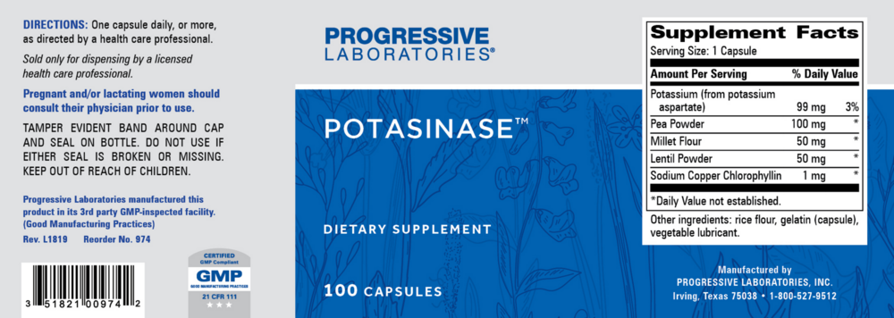 Product image for Potasinase.