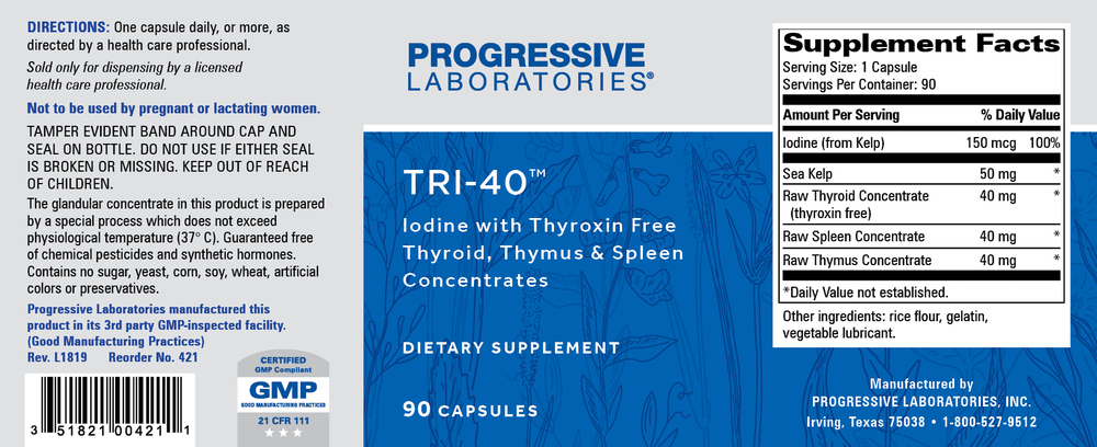 Product image for Tri-40.