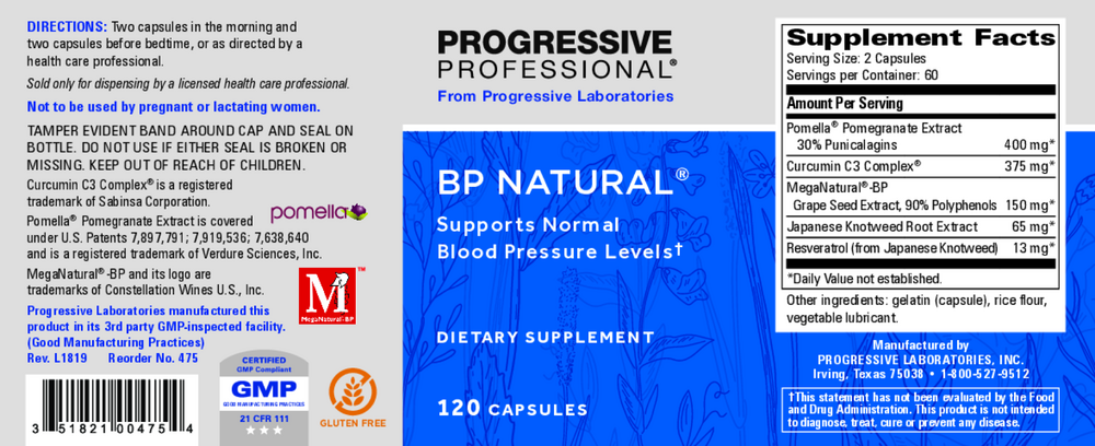 Product image for BP Natural.