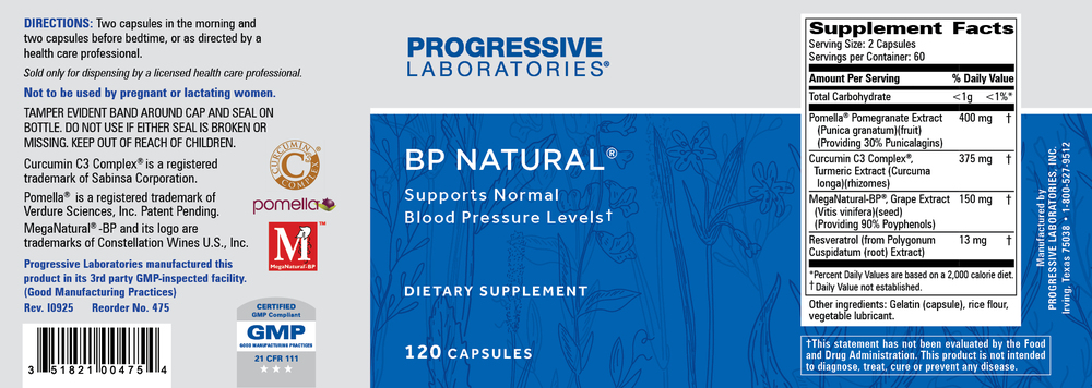 Product image for BP Natural.
