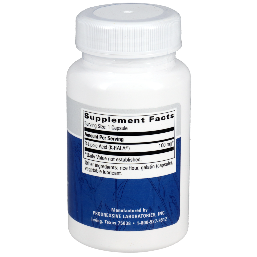 Product image for R-Lipoic Acid 100mg.