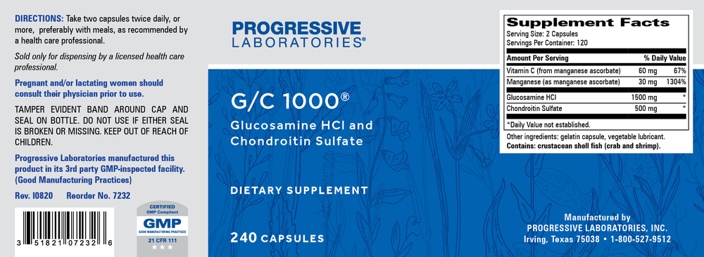 Product image for G/C 1000.