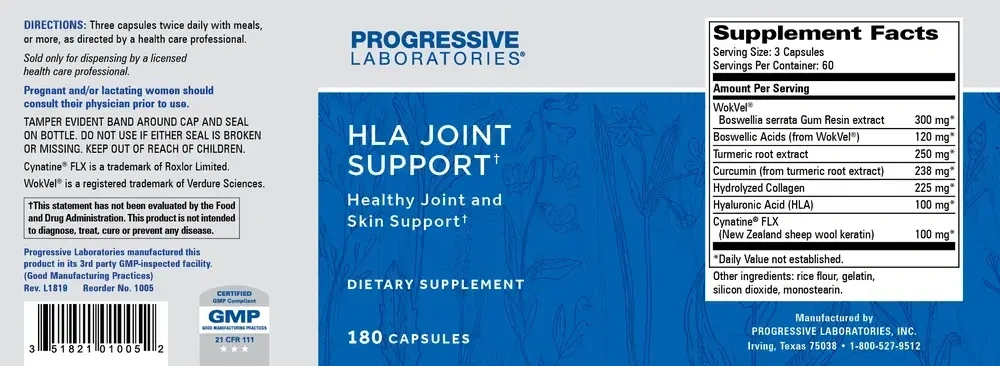 Product image for HLA Joint Support.