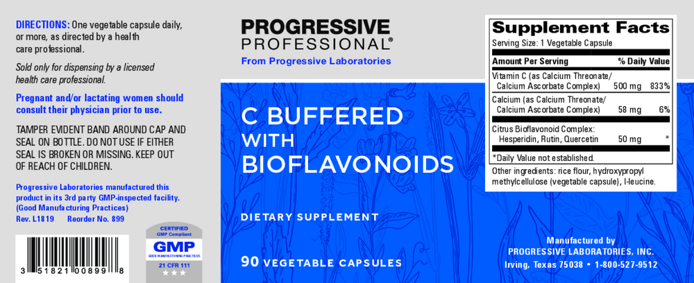 Product image for C Buffered with Bioflavonoids.