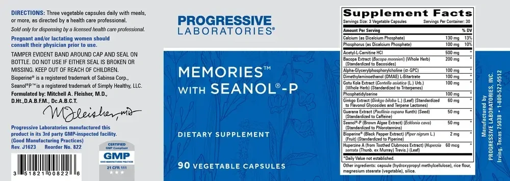 Product image for Memories™ with Seanol-P™.