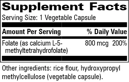 Product image for Methyl Folate.