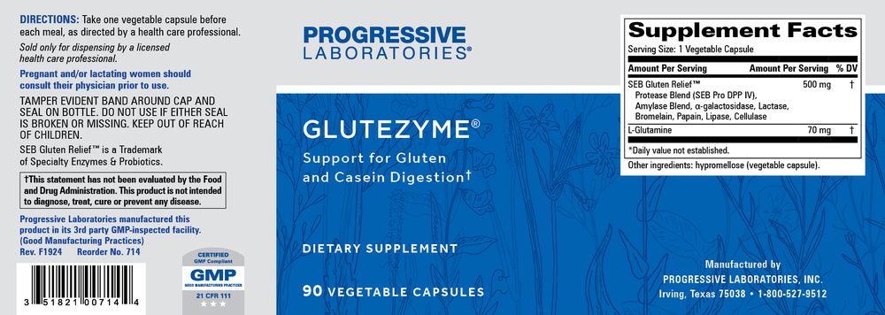 Product image for Glutezyme.