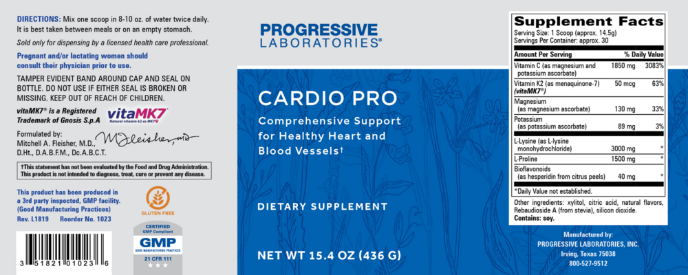 Product image for Cardio Pro Powder.