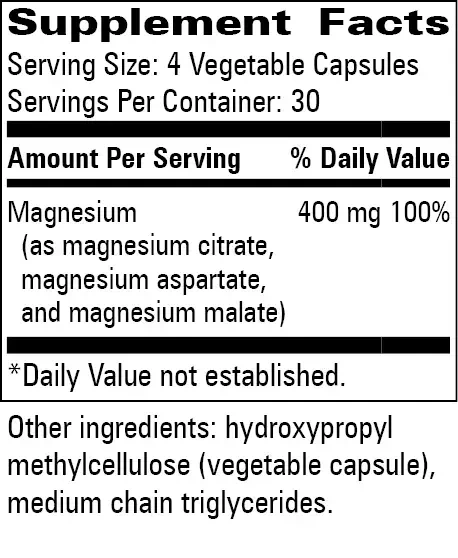 Product image for Magnesium Complex.